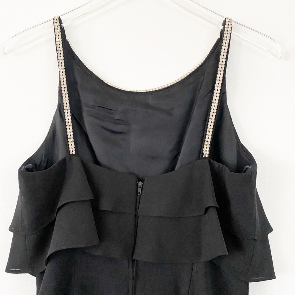 Dave and Johnny Formal Black Diamond Formal Dress Sz 9/10